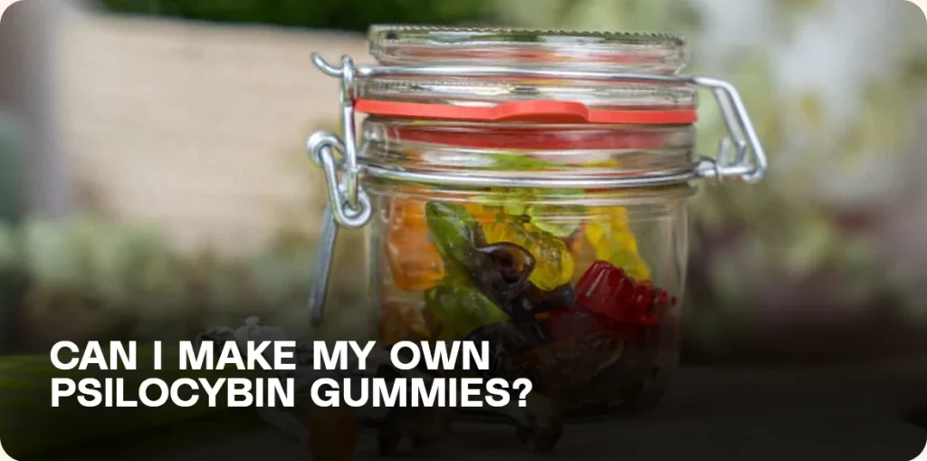 Sealed jar filled with colorful gummy bears.